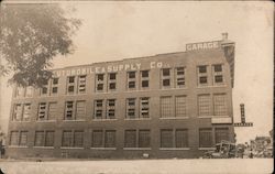 Adams Automobile & Supply Co., Garage Postcard