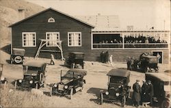 Cars Outside YWCA Hostess House Postcard