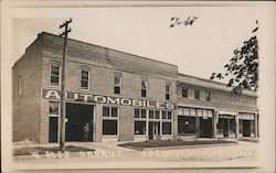 W. Ross Garage Shenandoah, IA Postcard Postcard Postcard