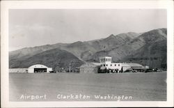 Airport Clarkston, WA Postcard Postcard Postcard