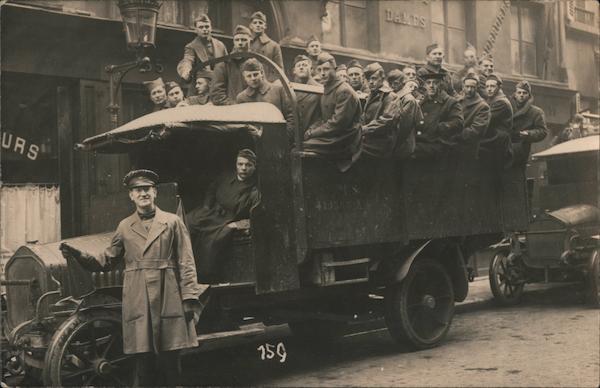 US Soldiers in Paris, 1919 France World War I