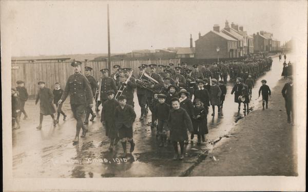 Military Parade, Christmas 1915 UK World War I