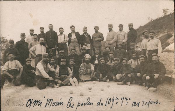 Group of Soldiers, 1915 France World War I