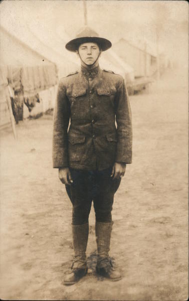 Lone Soldier - Standing Next to the Tents Army