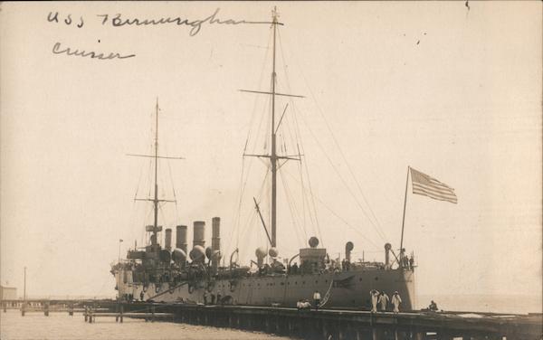 WWI USS Birmingham Cruister Navy
