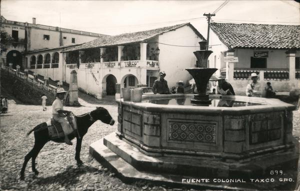 Fuente Colonial Taxco Gro Taxco de Alarcon Mexico