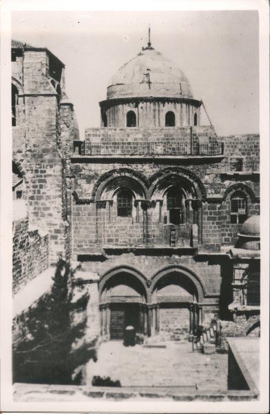 Church of the Holy Sepulchre Jerusalem Israel Middle East