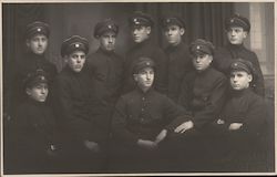 Group of Soldiers, 1929 Czech? Postcard