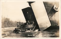 Ready For Action at Cape Glouchester Postcard