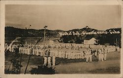 Basketball Game Guantanamo Bay, Cuba Navy Postcard Postcard Postcard