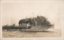USS Reid Postcard