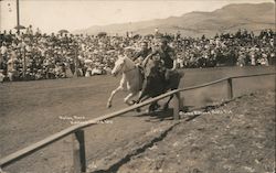 Relay Race, Ashalnd Round-up Ashland, OR Rodeos Studio Ashland Photo Postcard Postcard Postcard