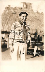 Cory Osceola, Seminole Chief Postcard
