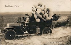 The Modern Farmer Exaggeration W. H. Martin Postcard Postcard Postcard