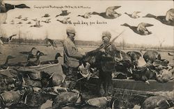 A good day for ducks Exaggeration W. H. Martin Postcard Postcard Postcard