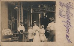 The Peterman Market, 1614 Main St. Postcard