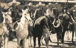 Mexican Cowboys Postcard