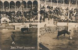 Bull Fight Juares Mex Juarez, Mexico Postcard Postcard Postcard