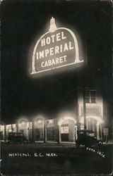 Hotel Imperial Cabaret Mexicali, Mexico Foto Iris Postcard Postcard Postcard