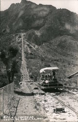 203 F.C. Funicular Grutas de Garcia N L Mex García, Mexico Postcard Postcard Postcard