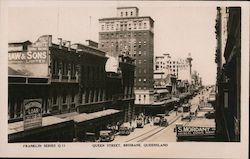 Queen Street, Brisbane, Queensland Postcard