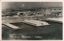 Maritime Terminal Callao, Peru Postcard Postcard Postcard