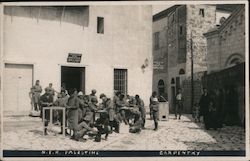 Carpenter Shop of the American Near East Relief Postcard