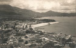 Aerial View of Acapulco Postcard