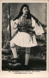 Costumes Grecs Evzone Postcard