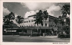 Raffles Hotel Postcard