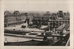 Palais du Louvre Paris, France Yvon Postcard Postcard Postcard