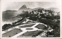 Aerial View of Rio de Janeiro Brazil Foto Postal Colombo Postcard Postcard Postcard