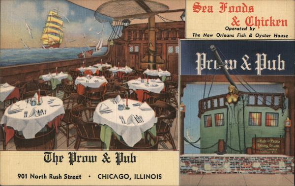 The Prow & Pub, Sea Foods & Chicken Chicago Illinois