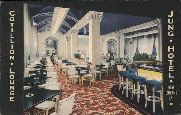 Cotillion Lounge Jung Hotel New Orleans Louisiana