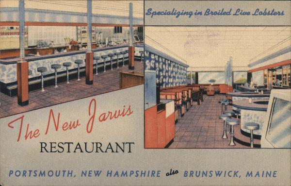 The New Jarvis Restaurant, Lobsters Maine / New Hampshire Portsmouth