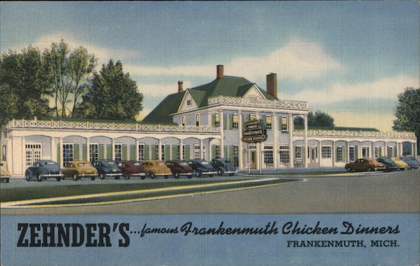 Zehnder's Restaurant Frankenmuth, MI Postcard