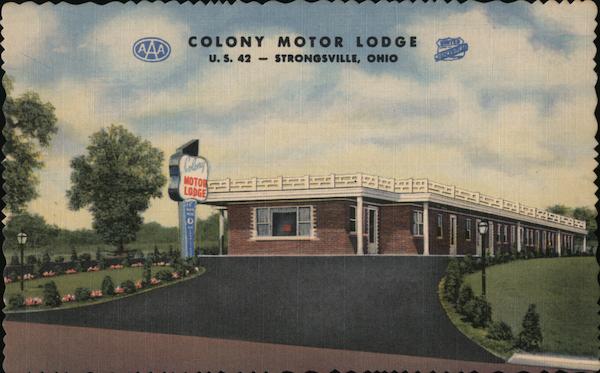 Colony Motor Lodge Strongsville Ohio
