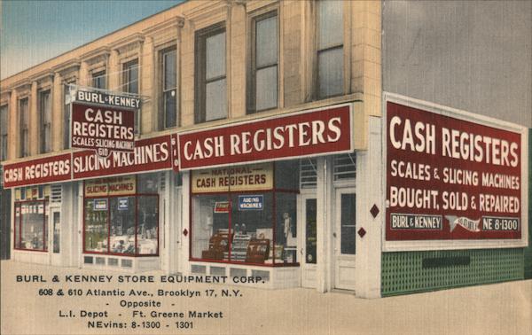 Burl & Kenney Cash Registers, Scales, Slicing Machines Brooklyn New York