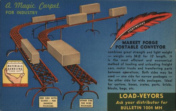 Market Forge Portable Conveyor - A Magic Carpet for Industry