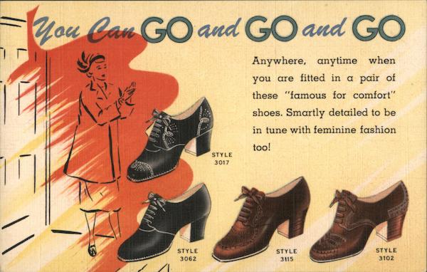 Shoes - Go Anywhere Anytime Advertising