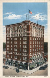 Hotel Yancey Grand Island, NE Postcard Postcard Postcard