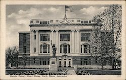 Lincoln County Court House Postcard