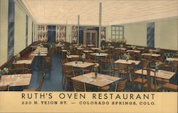 Ruth's Oven Restaurant Postcard