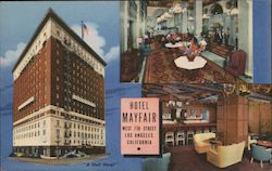 Hotel Mayfair Los Angeles, CA Postcard Postcard Postcard