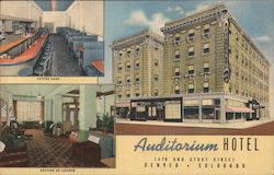 Auditorium Hotel Postcard