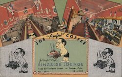 Ringside Lounge Postcard