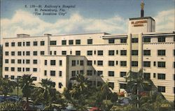 St. Anthony's Hospital St. Petersburg, FL Robert Leahey Postcard Postcard Postcard