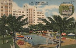 The Vanderbilt, Miami Beach, Florida - On the Ocean Postcard Postcard Postcard