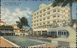 The Tatem Surf Club Miami Beach, FL Postcard Postcard Postcard