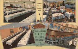 Como Inn, Finest Italian Restaurant Postcard